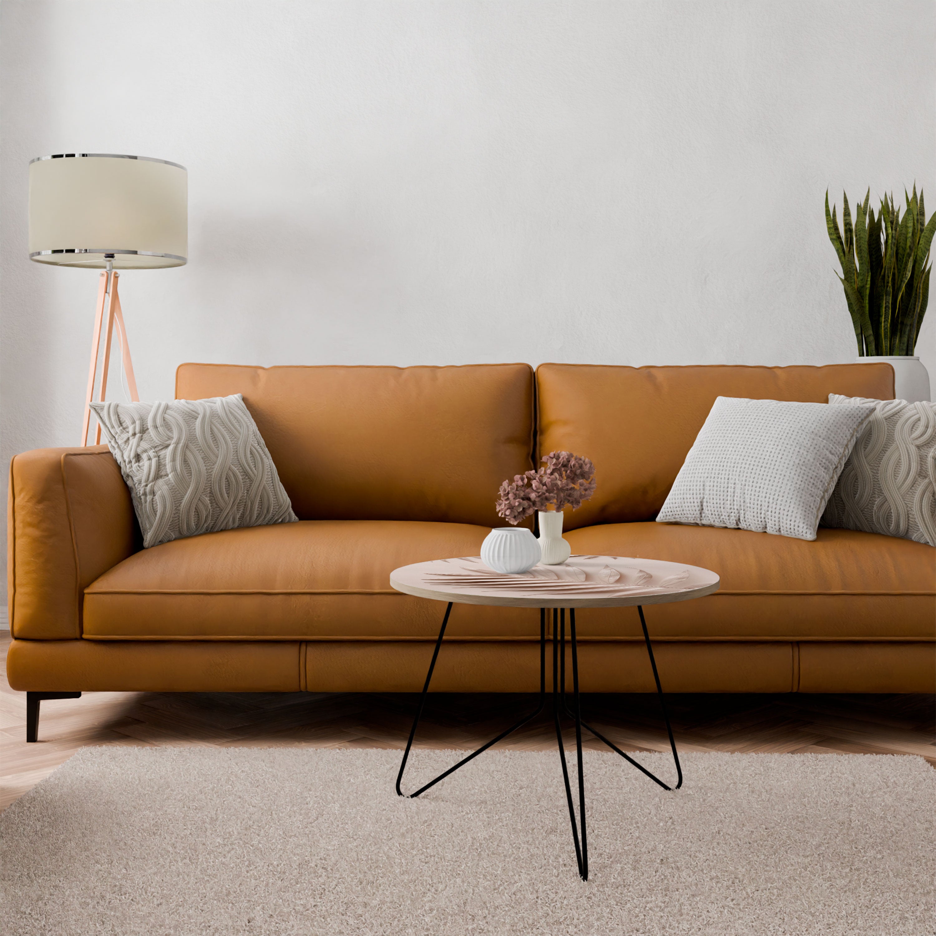 PINK PALM DREAMS Coffee Table