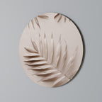 PINK PALM DREAMS Round Wall Art