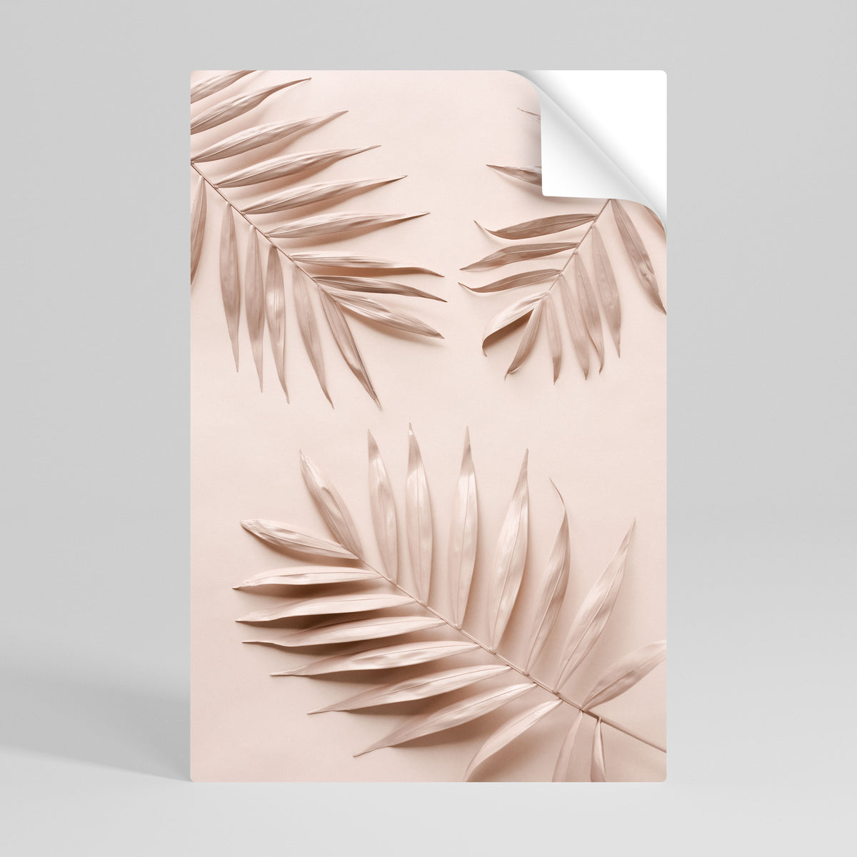 PINK PALM DREAMS Självhäftande Vertikal Poster