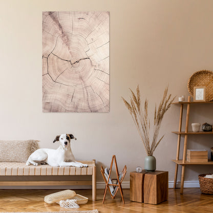 TIMEWORN RHYTHM Vertical Canvas Print