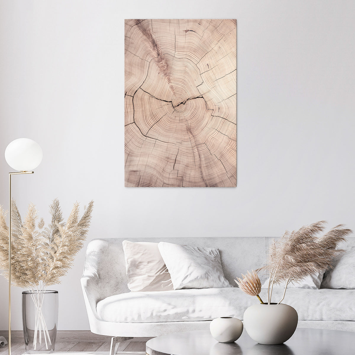 TIMEWORN RHYTHM Vertical Canvas Print