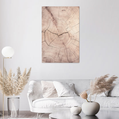 TIMEWORN RHYTHM Vertical Canvas Print