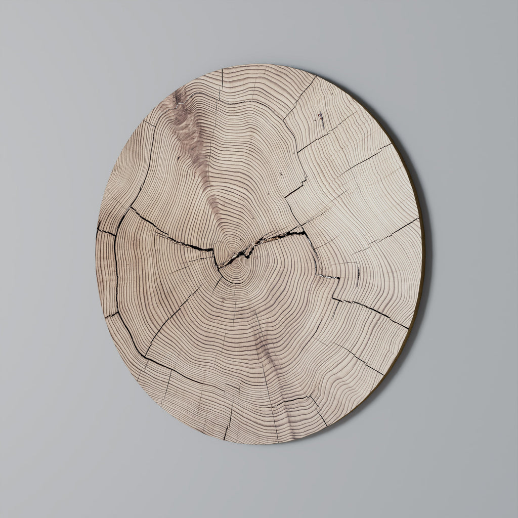 Rund väggdekoration med SLITNA RYTM