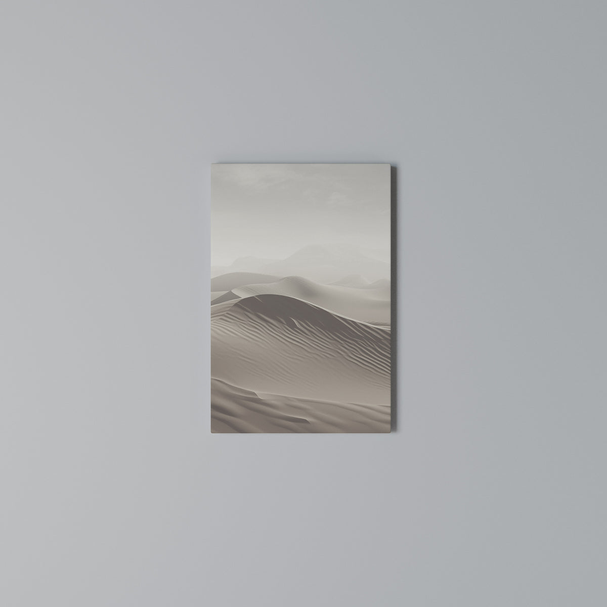 ECHOES OF DUNES Vertical Canvas Print