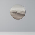 ECHOES OF DUNES Round Wall Art