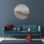 ECHOES OF DUNES Round Wall Art