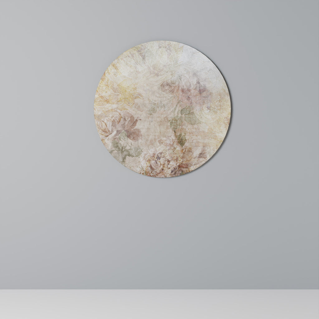 Rund väggdekoration med SOLROS-SÖDJUR