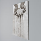 HANDS OF FATE Vertical Canvas Print