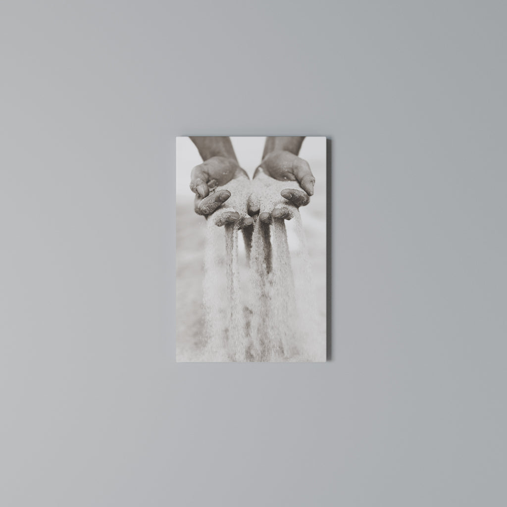 HANDS OF FATE Vertical Canvas Print