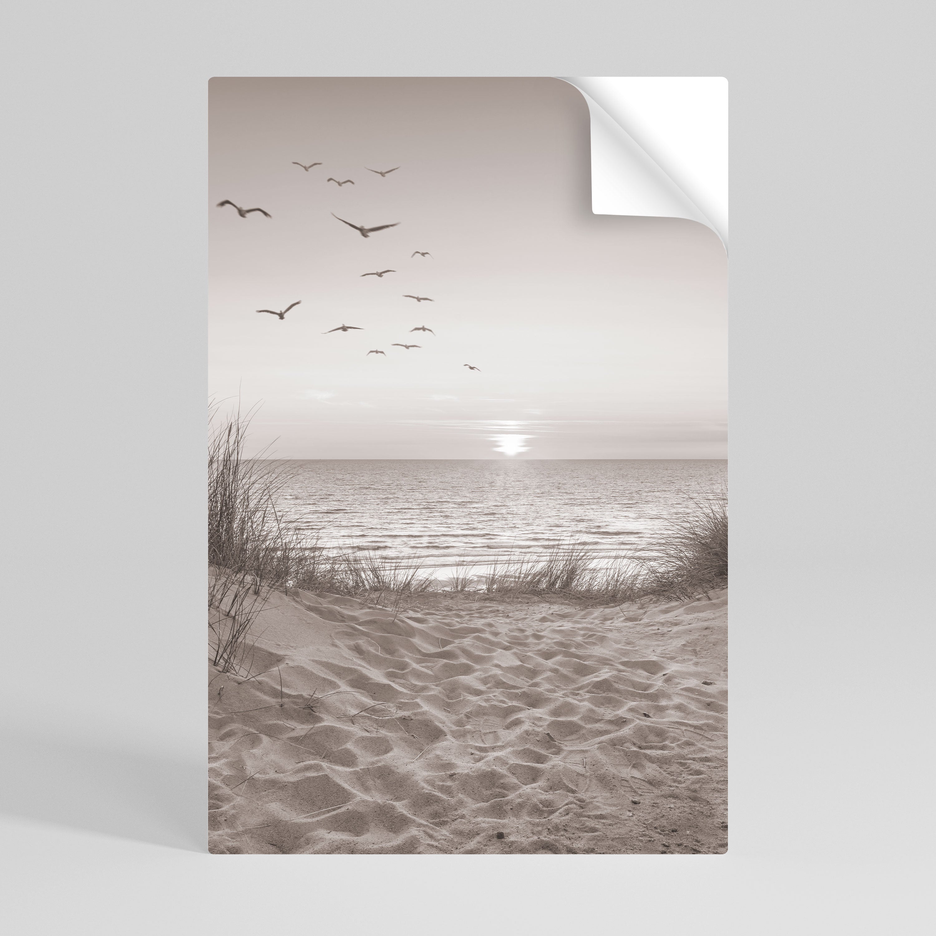 TIMELESS SEASCAPE Självhäftande Vertikal Poster