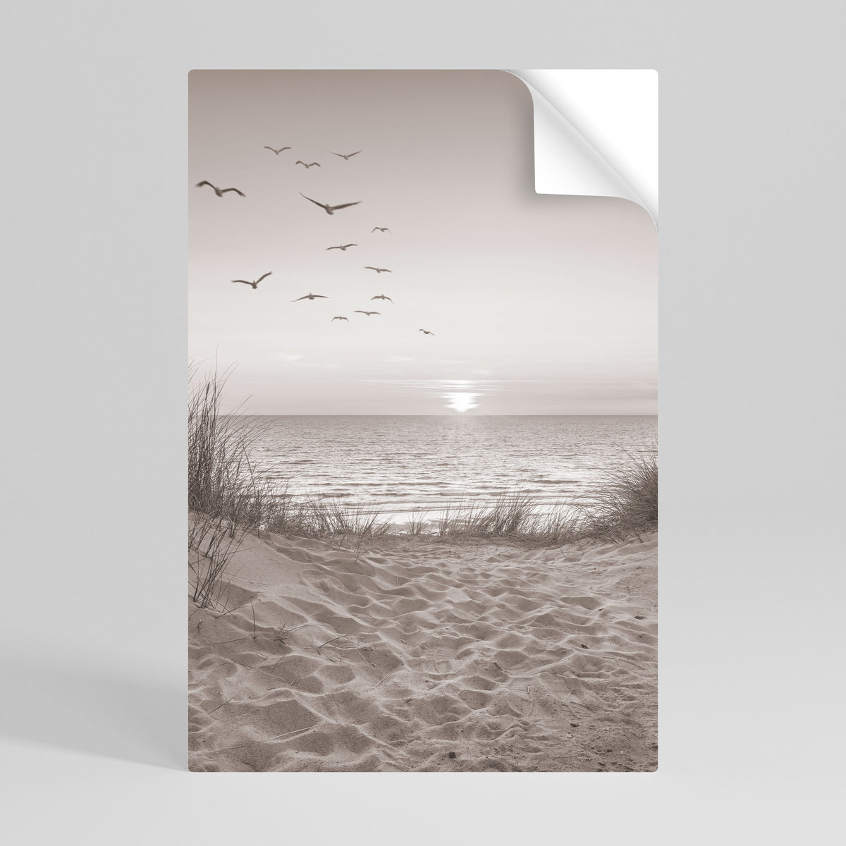 TIMELESS SEASCAPE Självhäftande Vertikal Poster