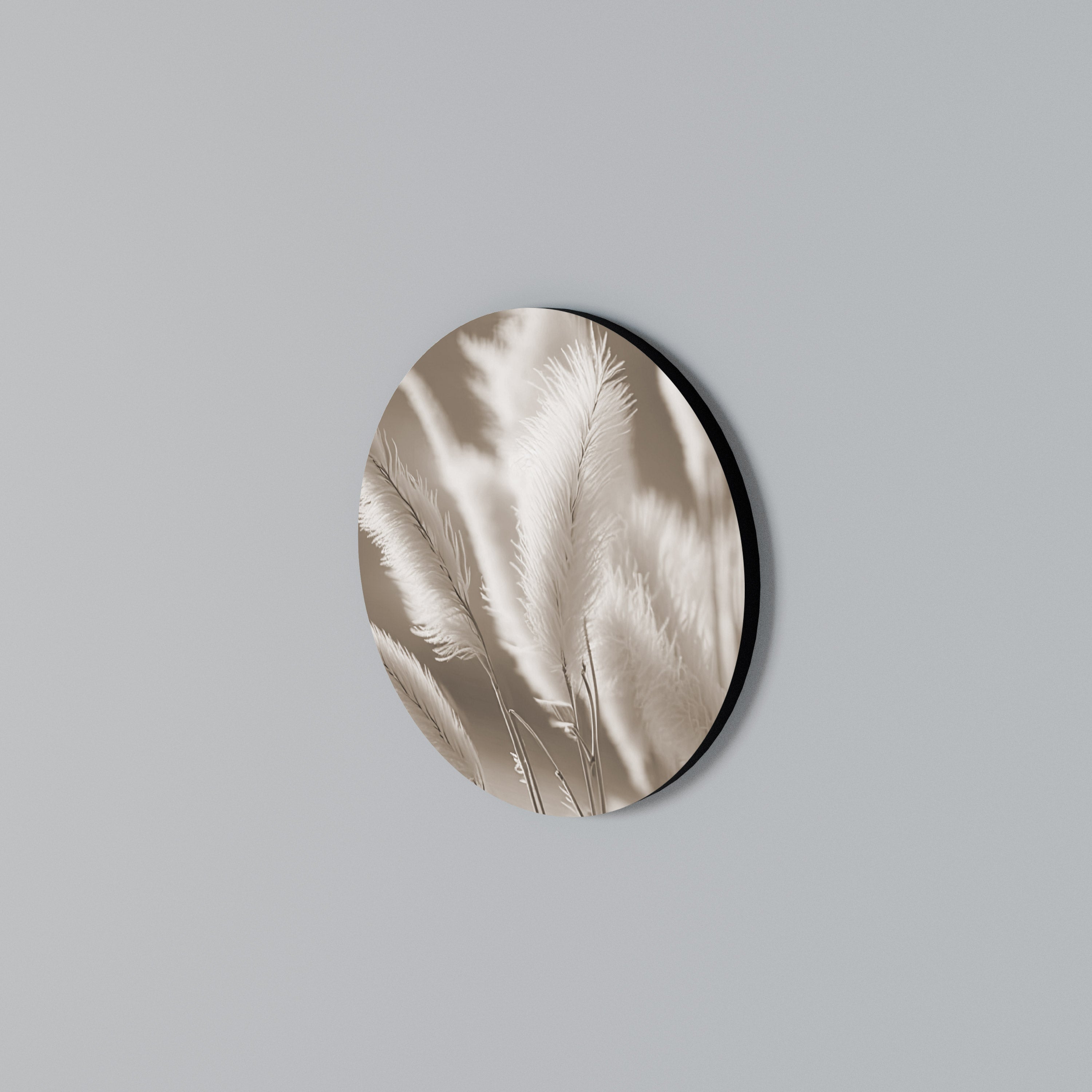 GENTLE WIND'S EMBRACE Round Wall Art