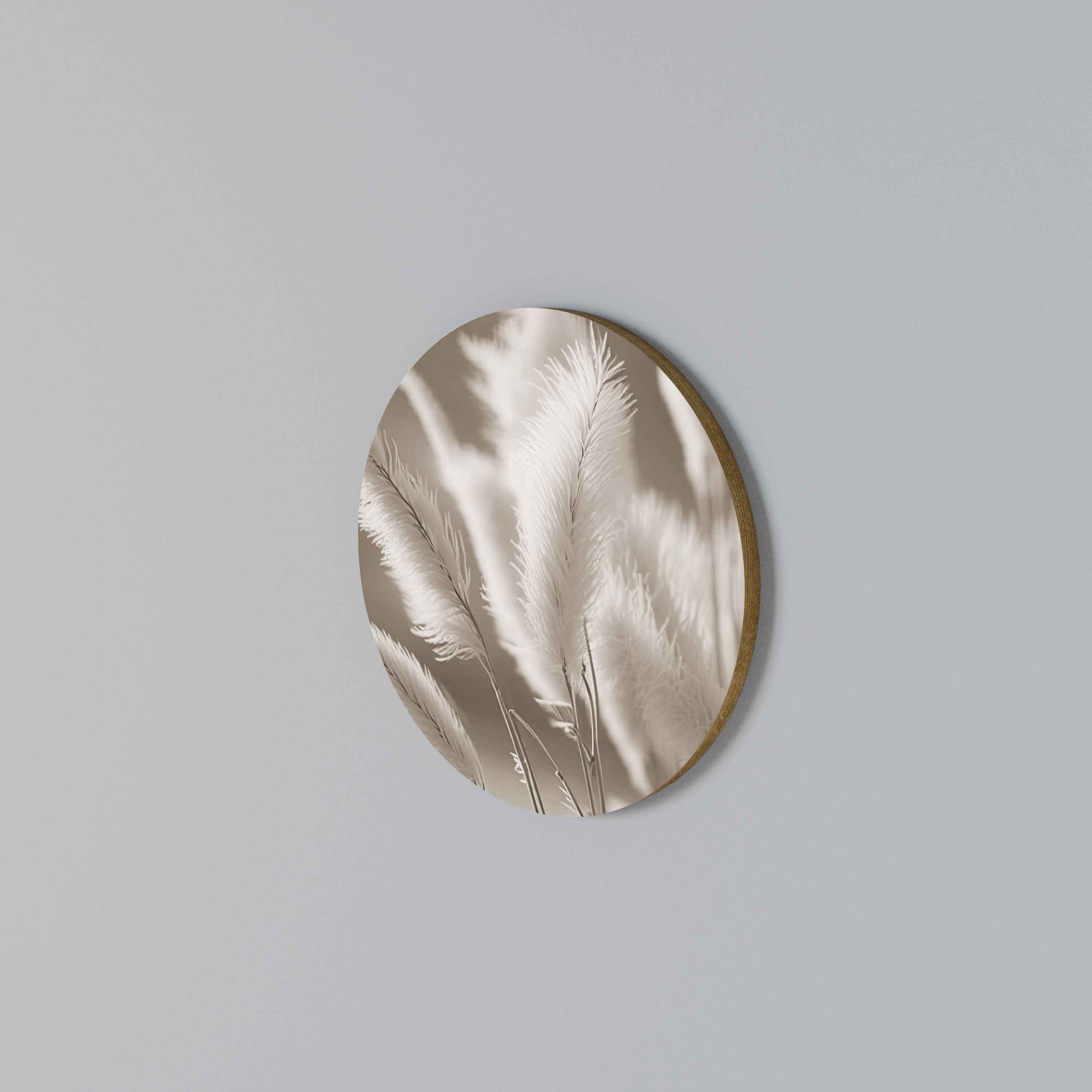 GENTLE WIND'S EMBRACE Round Wall Art