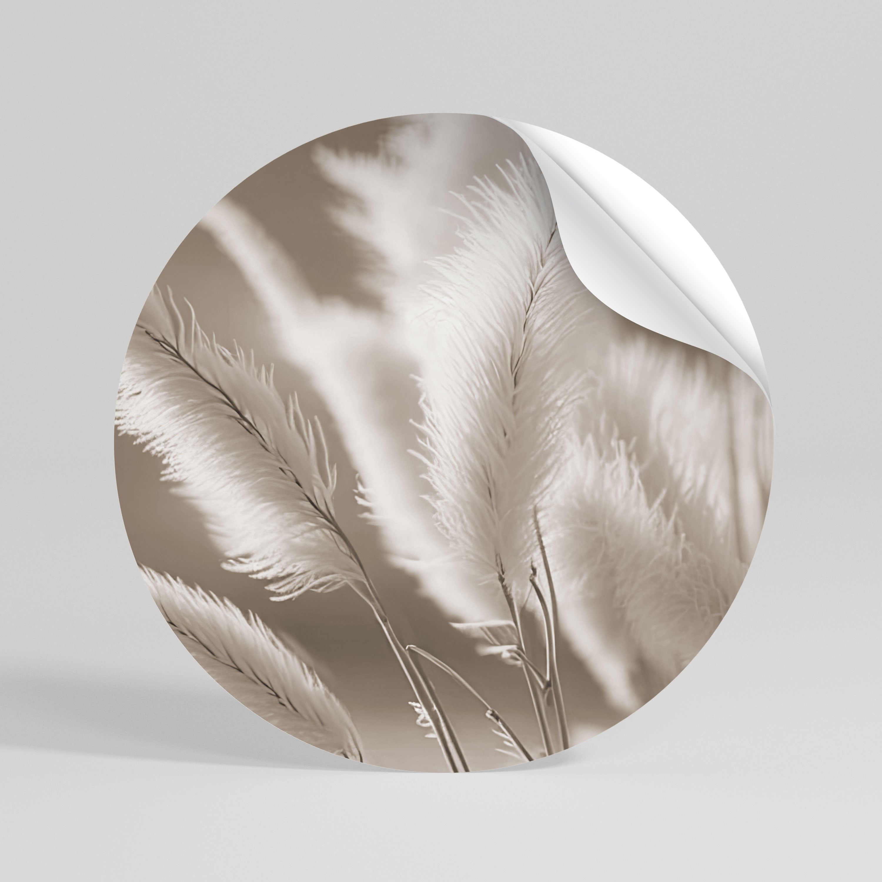 GENTLE WIND'S EMBRACE Rund väggdekal