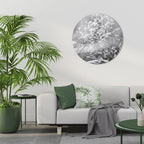 LIGHTSWEPT HARMONY Round Wall Art