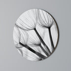 SILKEN FLIGHT Round Wall Art