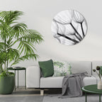 SILKEN FLIGHT Round Wall Art