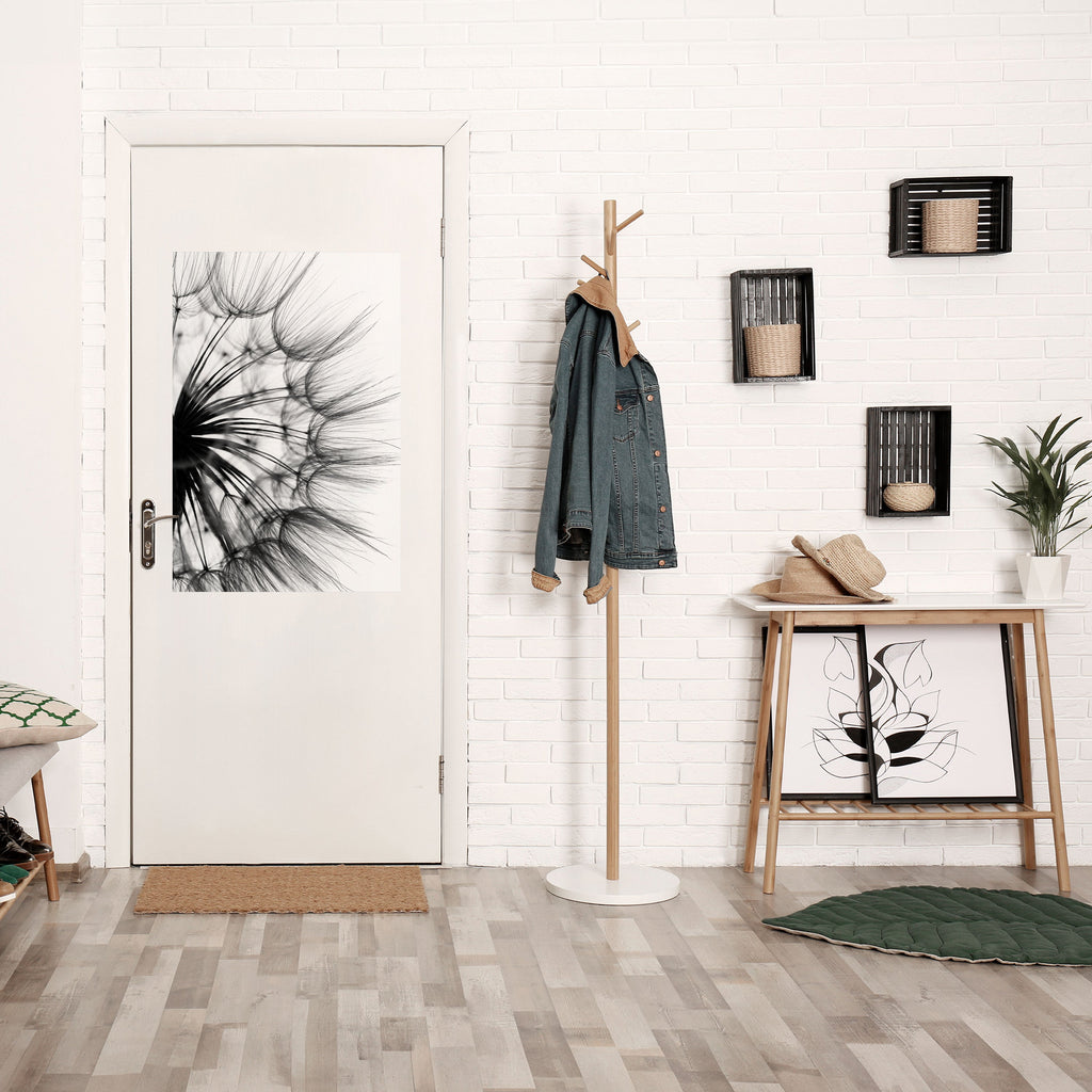 VISKANDE VILDBLOMMA, vertikal poster med självhäftande motiv