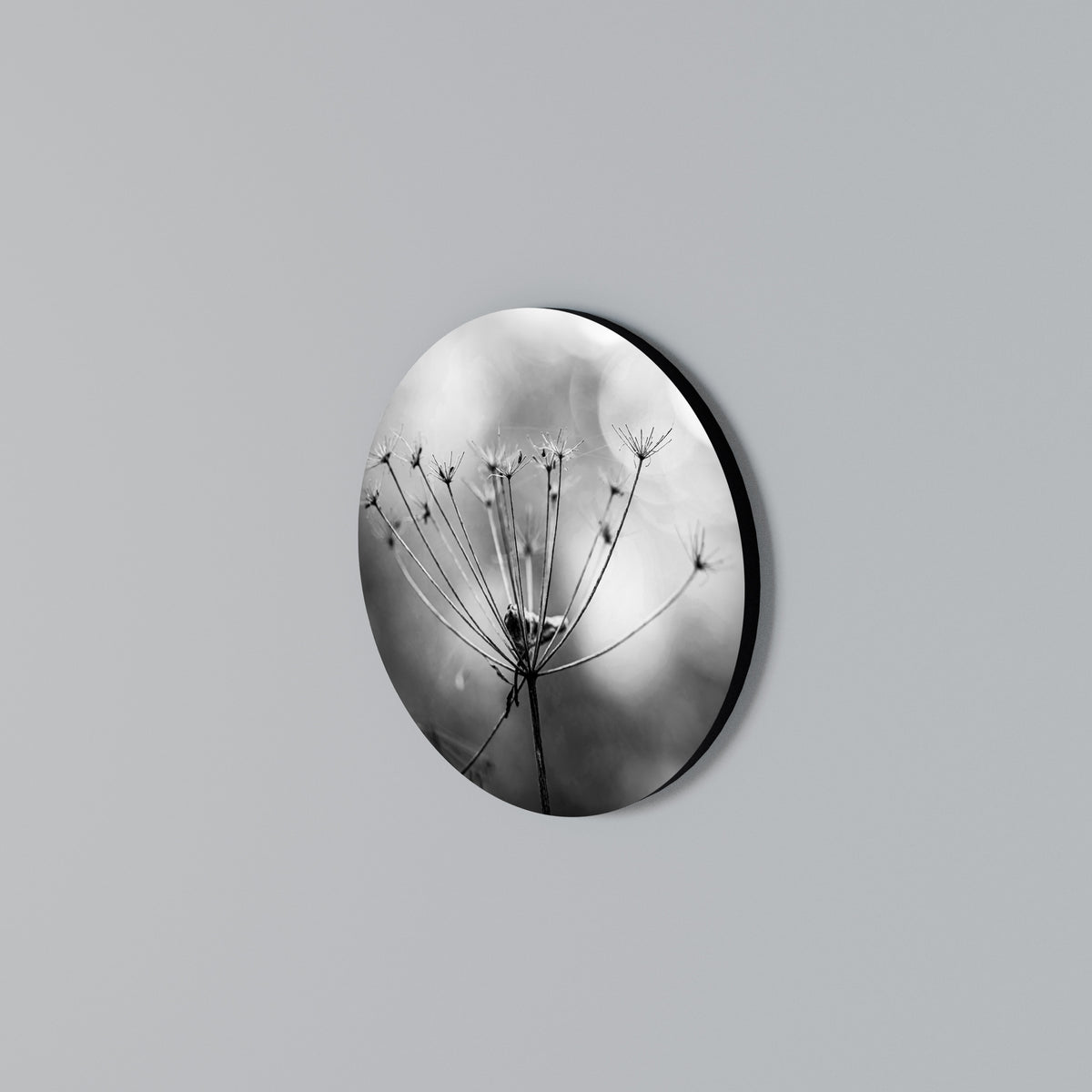 MINIMALIST BLOOM Rund väggdekor