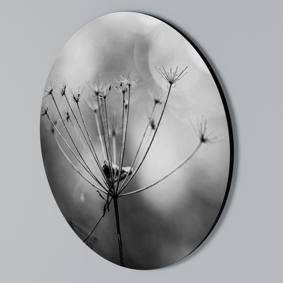 MINIMALIST BLOOM Rund väggdekor