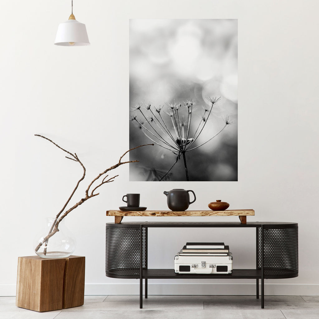 MINIMALISTISK BLOOM-poster med självhäftande motiv
