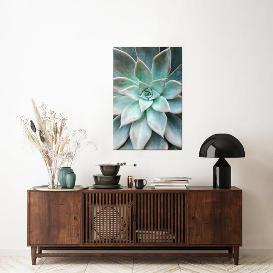GEOMETRIC GARDEN MAGIC Vertical Canvas Print