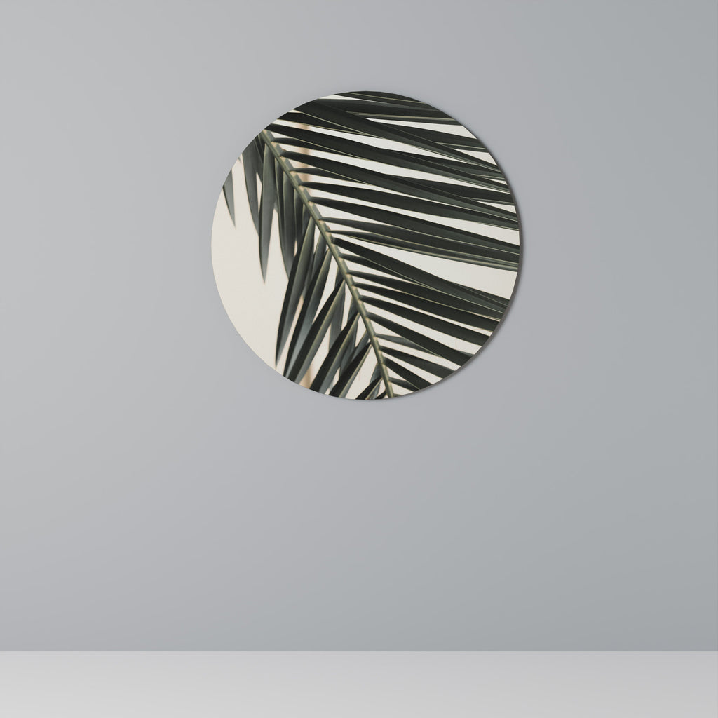 PALM SYMPHONY Rund Väggdekoration