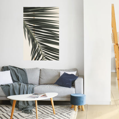 PALM SYMPHONY vertikal affisch med självhäftande motiv