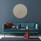 BEACH BOUND PATHWAYS Round Wall Art
