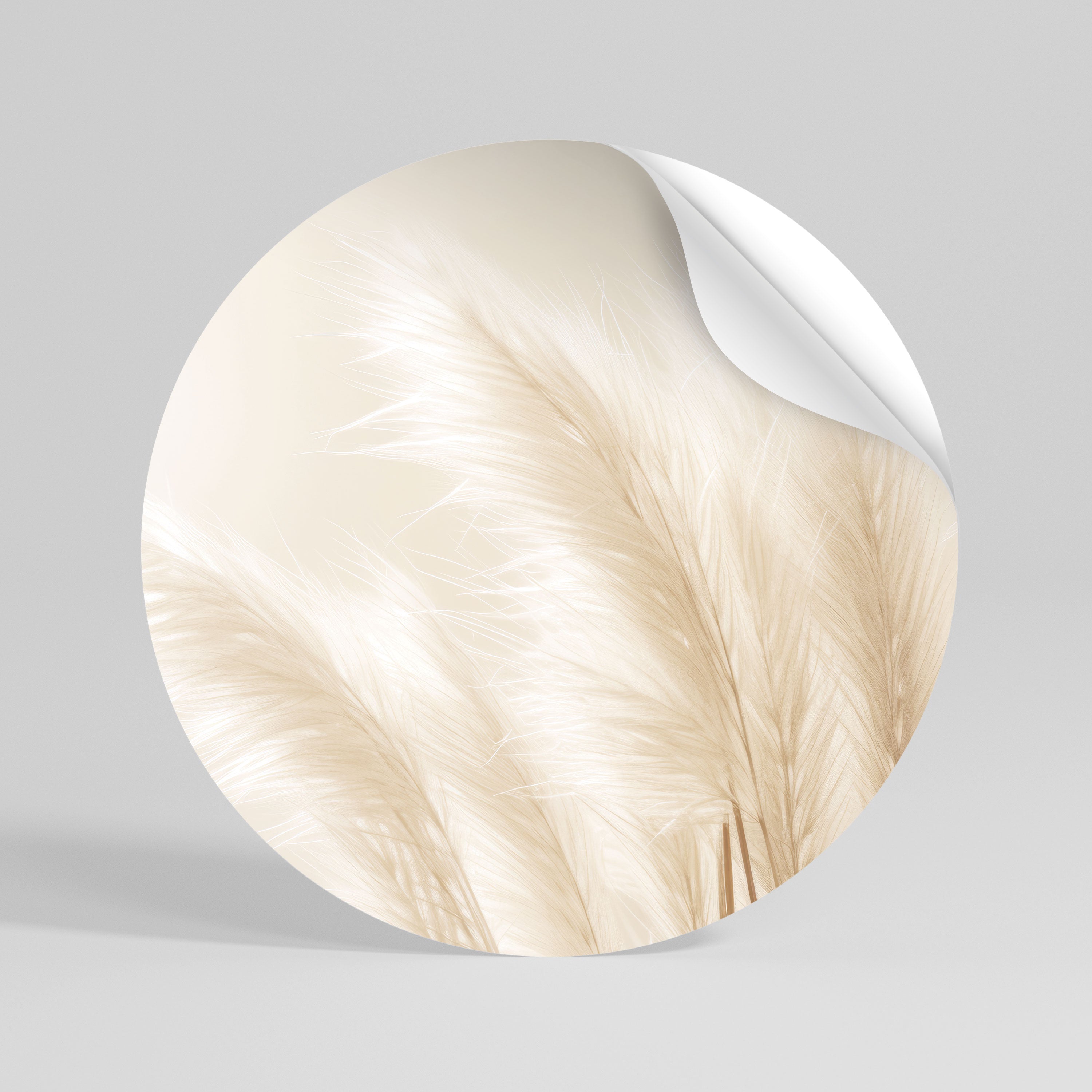 GOSSAMER DREAMS Peel and Stick Round Sticker