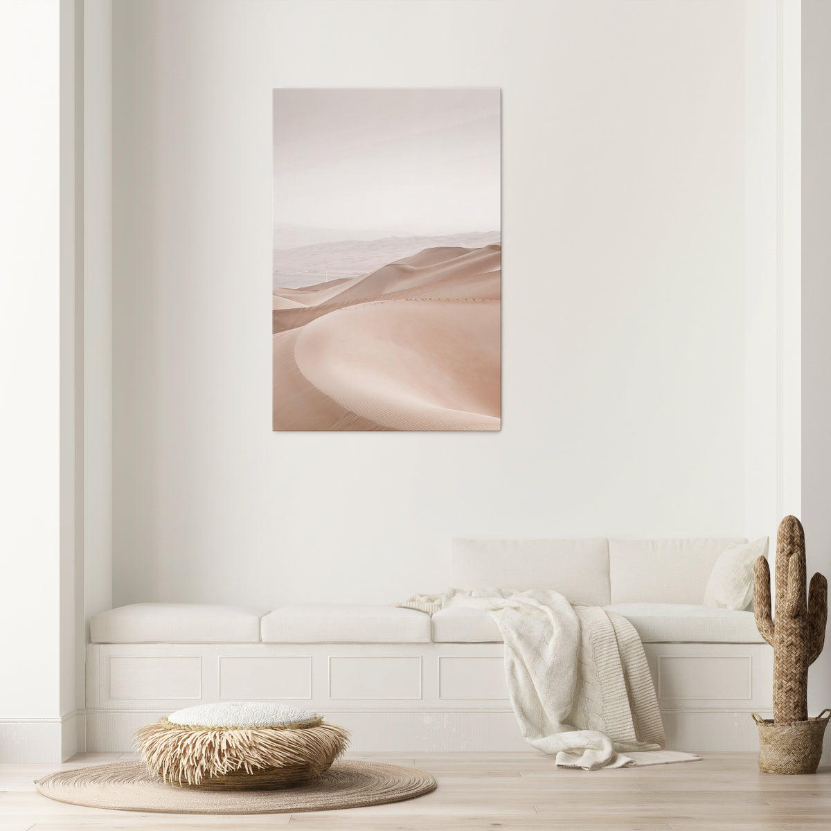 TRANQUIL TIDES Vertical Canvas Print