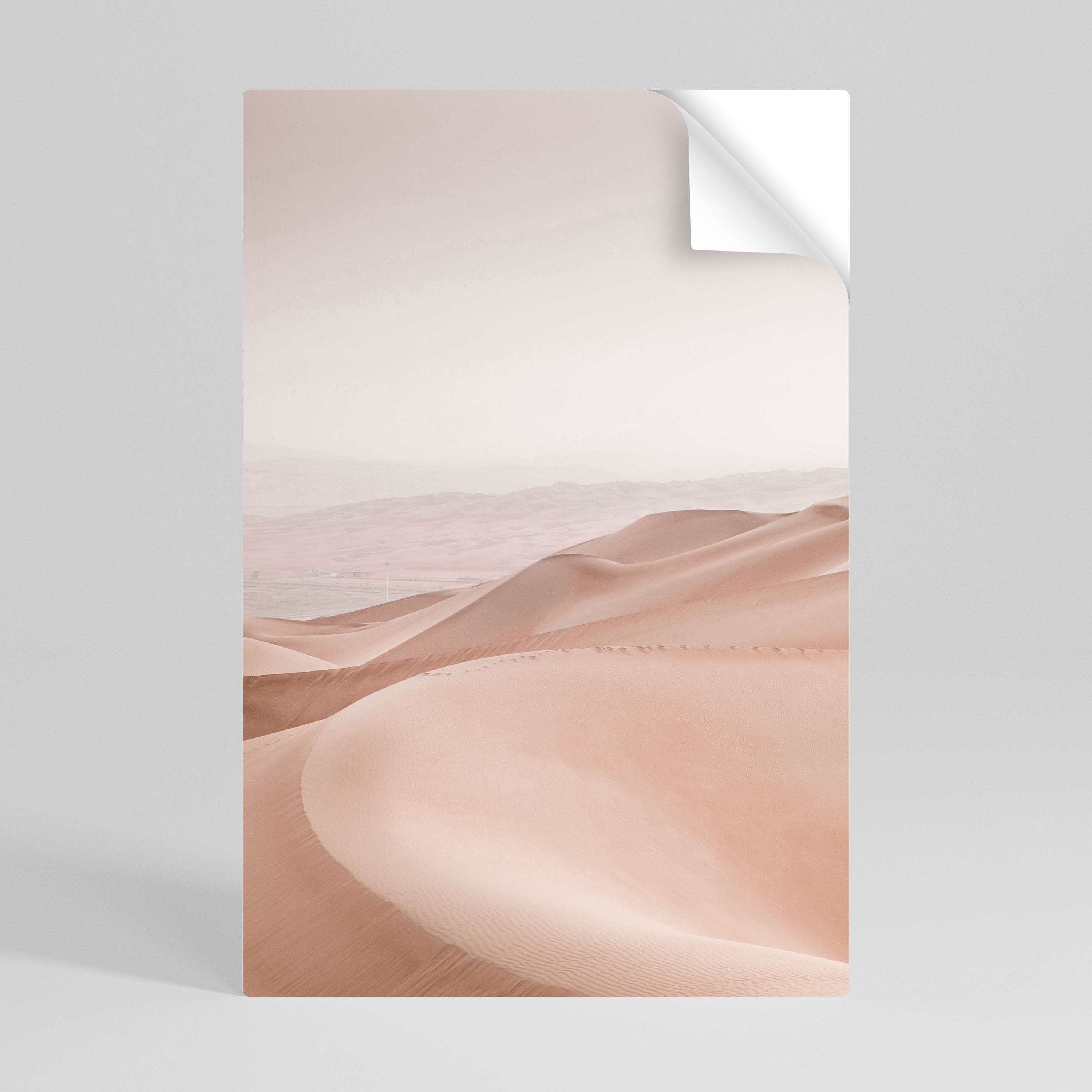 TRANQUIL TIDES Peel and Stick Vertical Poster