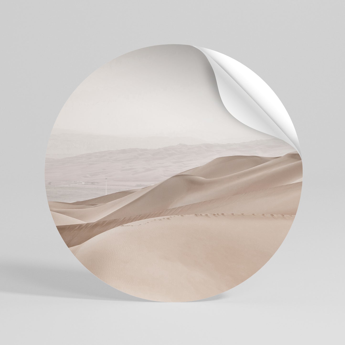 TRANQUIL TIDES Rund väggdekal