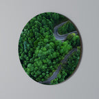 ENCHANTED FOREST RIDE Round Wall Art