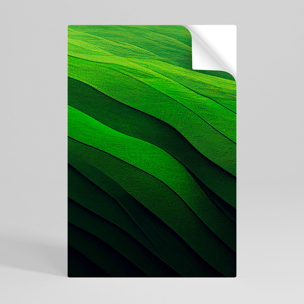 FRESH LANDSCAPE Självhäftande Vertikal Poster