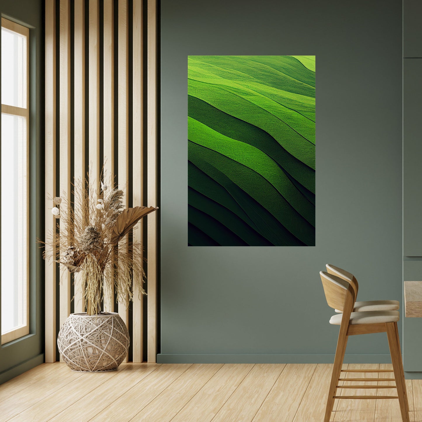 FRESH LANDSCAPE Peel and Stick Vertical Poster