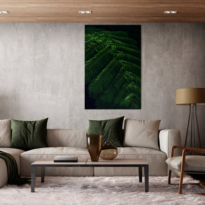 FERN FANTASY Vertical Canvas Print