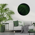 FERN FANTASY Round Wall Art
