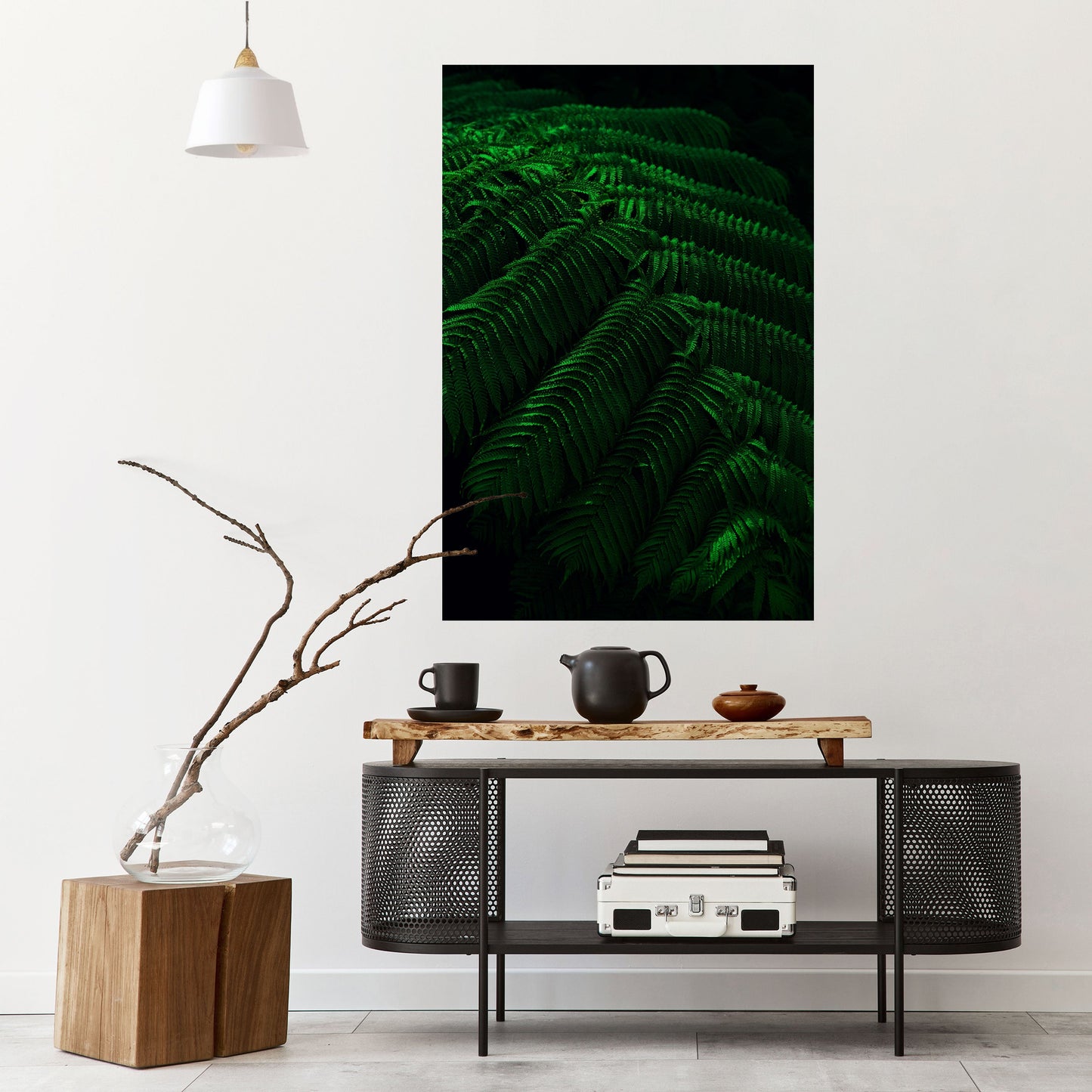 FERN FANTASY vertikal affisch med självhäftande motiv