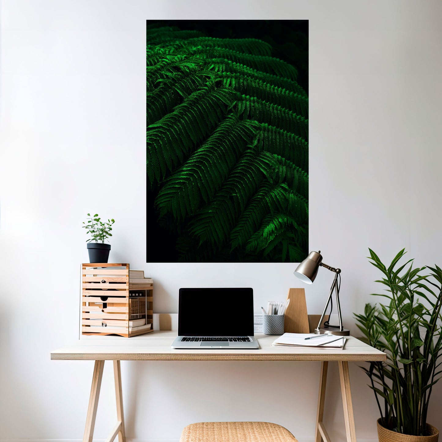 FERN FANTASY vertikal affisch med självhäftande motiv