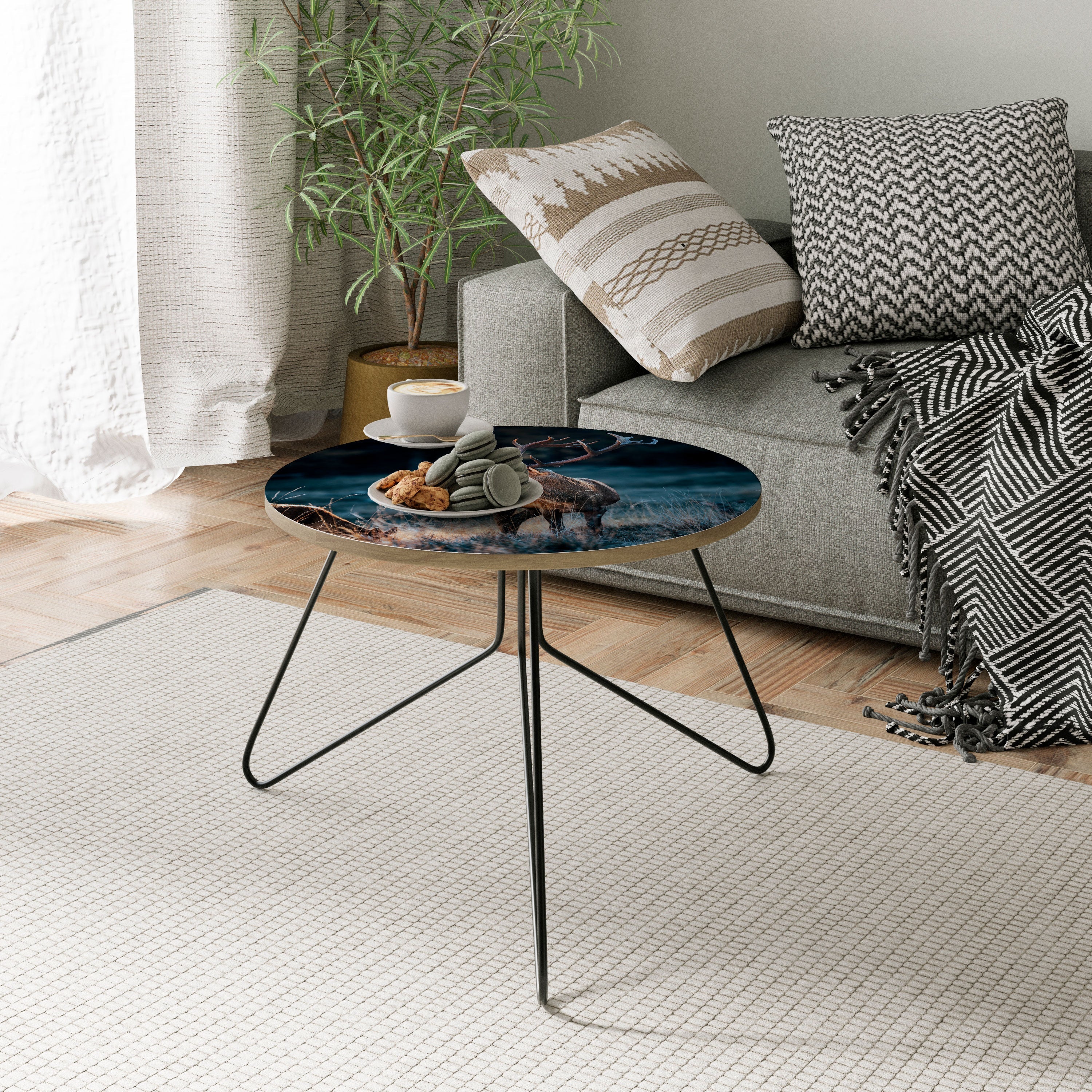 ANTLERED REGALITY Soffbord 60