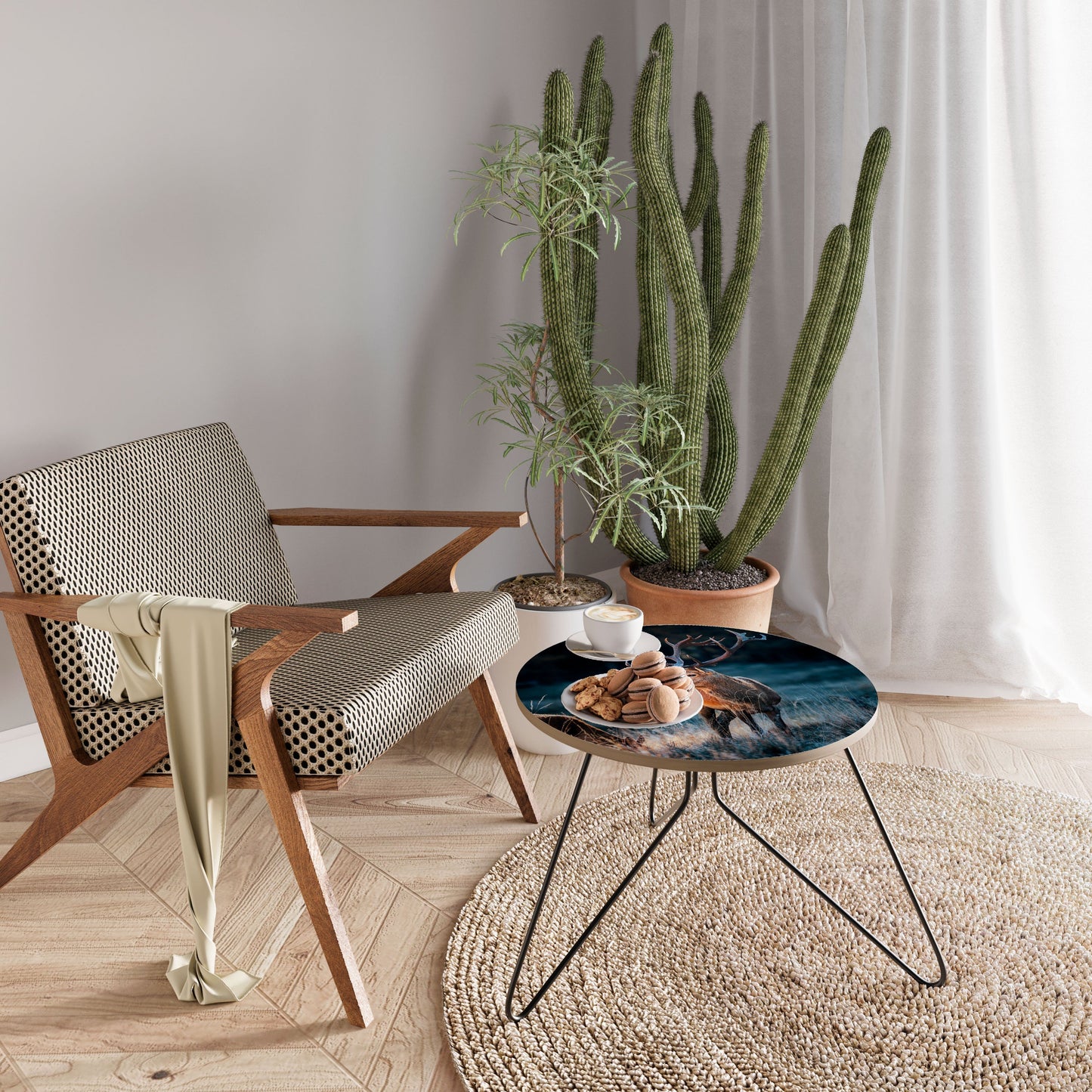 ANTLERED REGALITY Soffbord 60