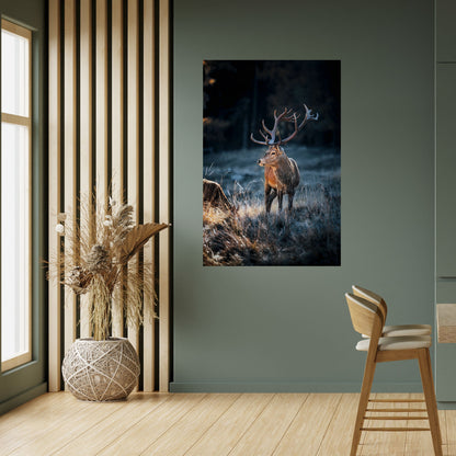 ANTLERED REGALITY Vertikal affisch med självhäftande motiv