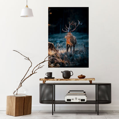 ANTLERED REGALITY Vertikal affisch med självhäftande motiv