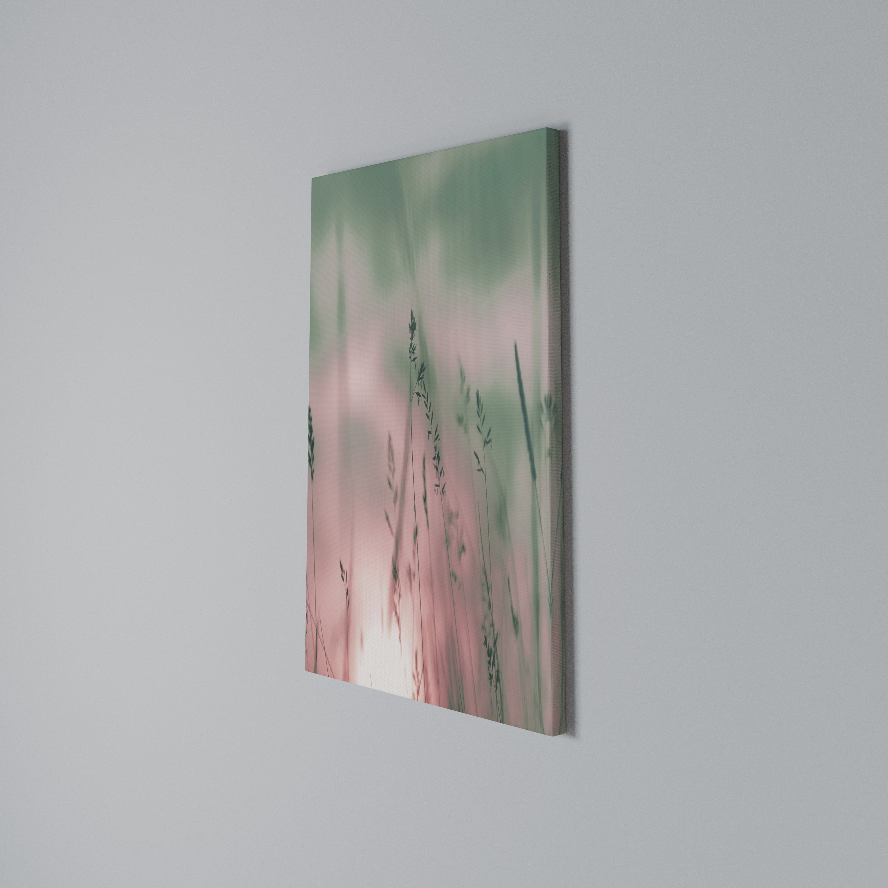 PASTEL BREEZE Vertical Canvas Print