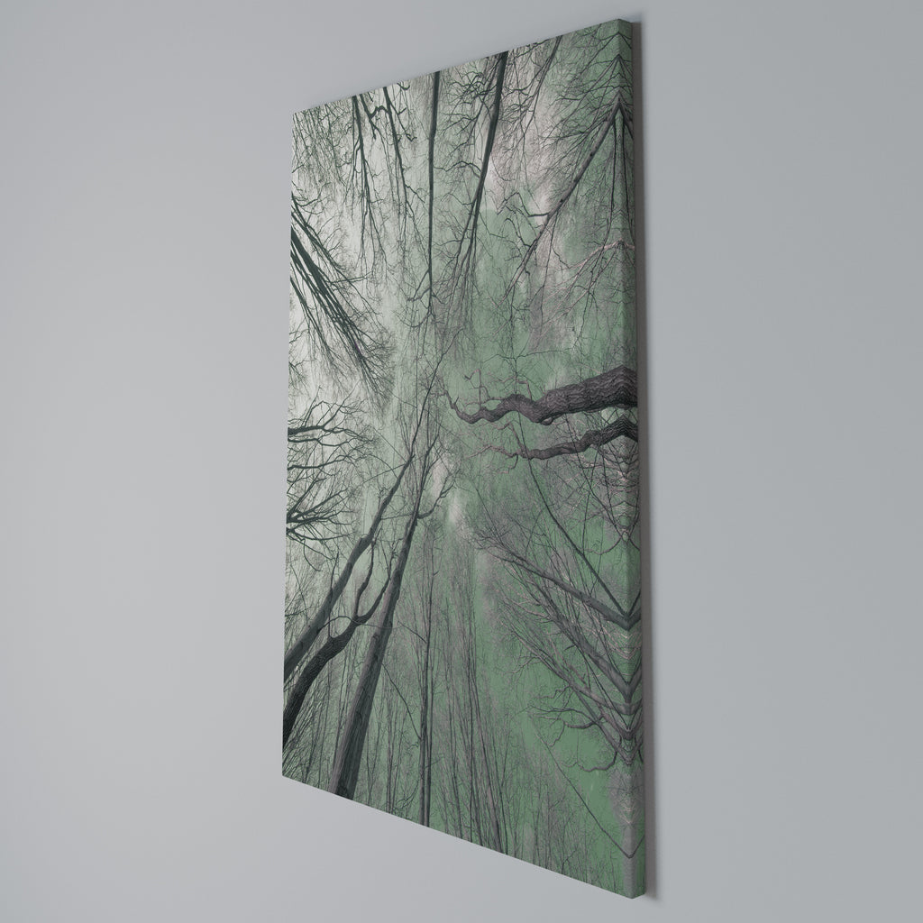 SKYWARD FANTASIES Vertical Canvas Print