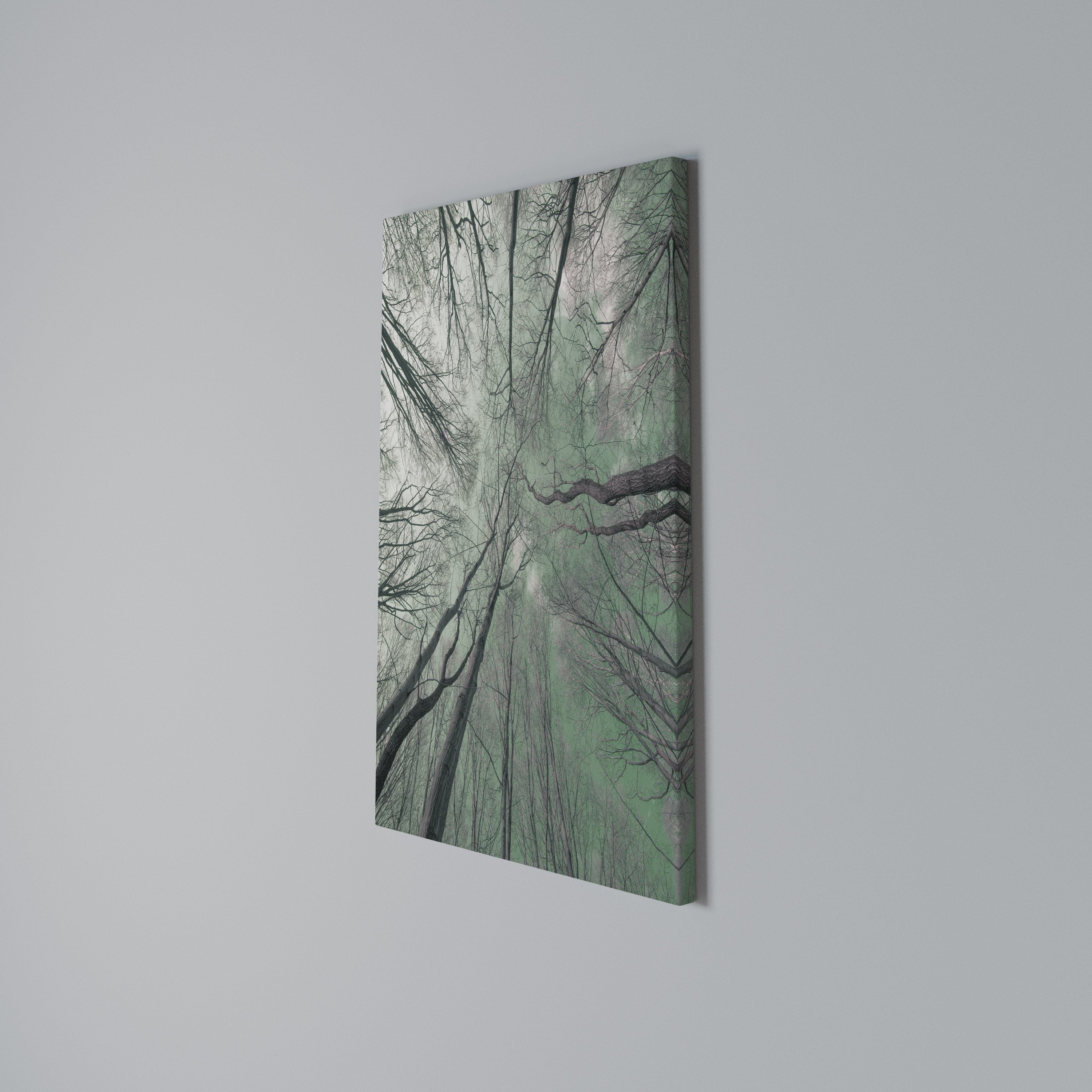 SKYWARD FANTASIES Vertical Canvas Print