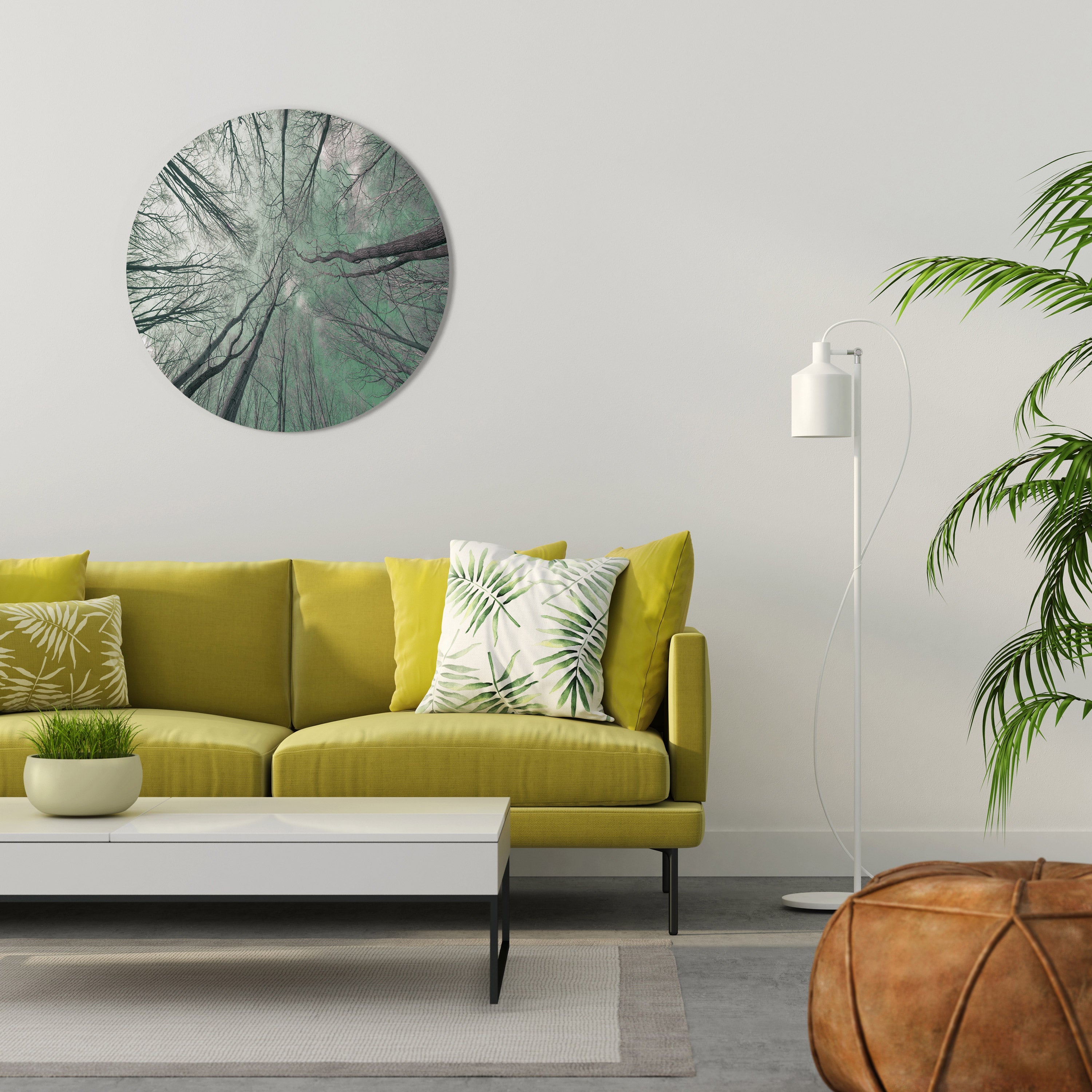 SKYWARD FANTASIES Rund väggdekoration