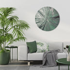 SKYWARD FANTASIES Round Wall Art
