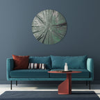 SKYWARD FANTASIES Round Wall Art
